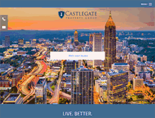 Tablet Screenshot of castlegateprop.com